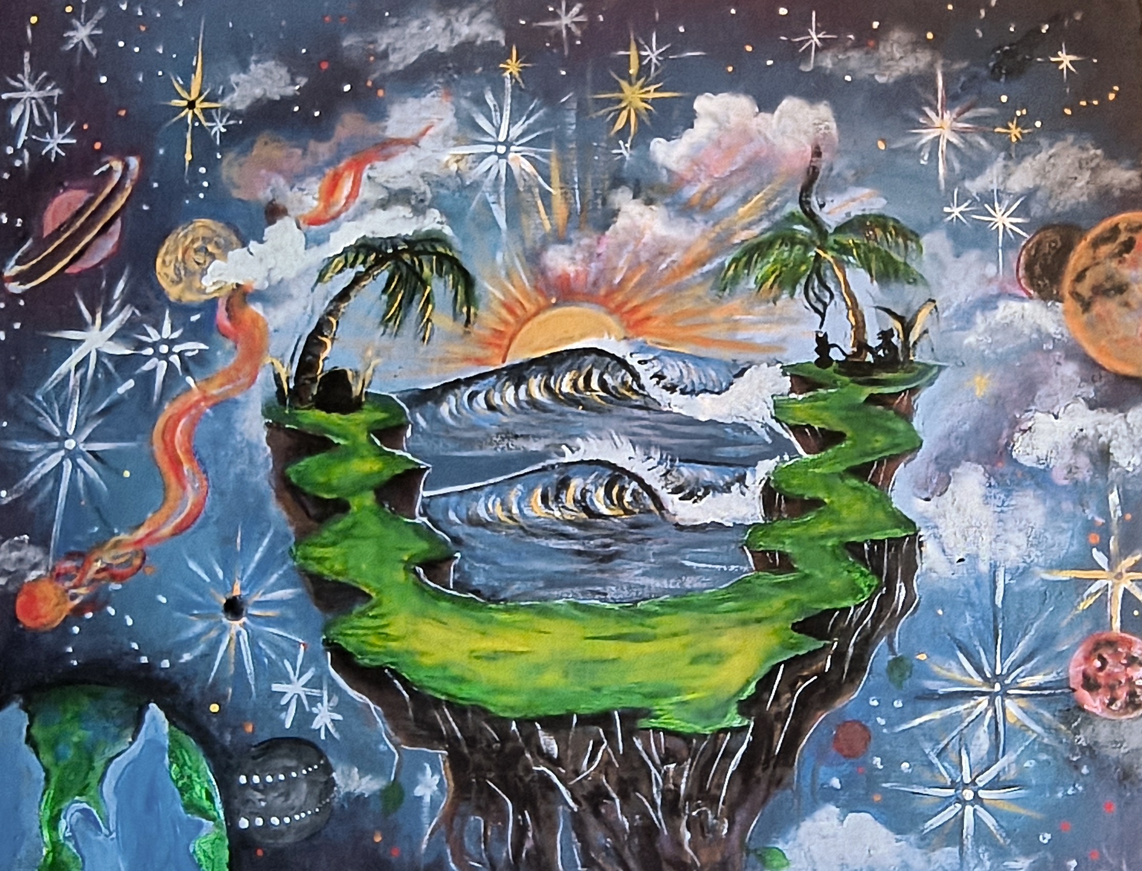 Painting preview for the gallery